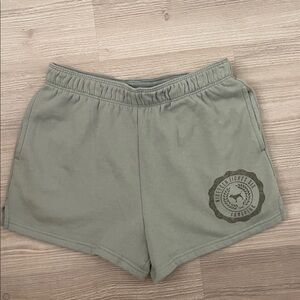 PINK Olive Green Women's Shorts